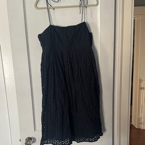 GAP Navy Eyelet Sundress US14